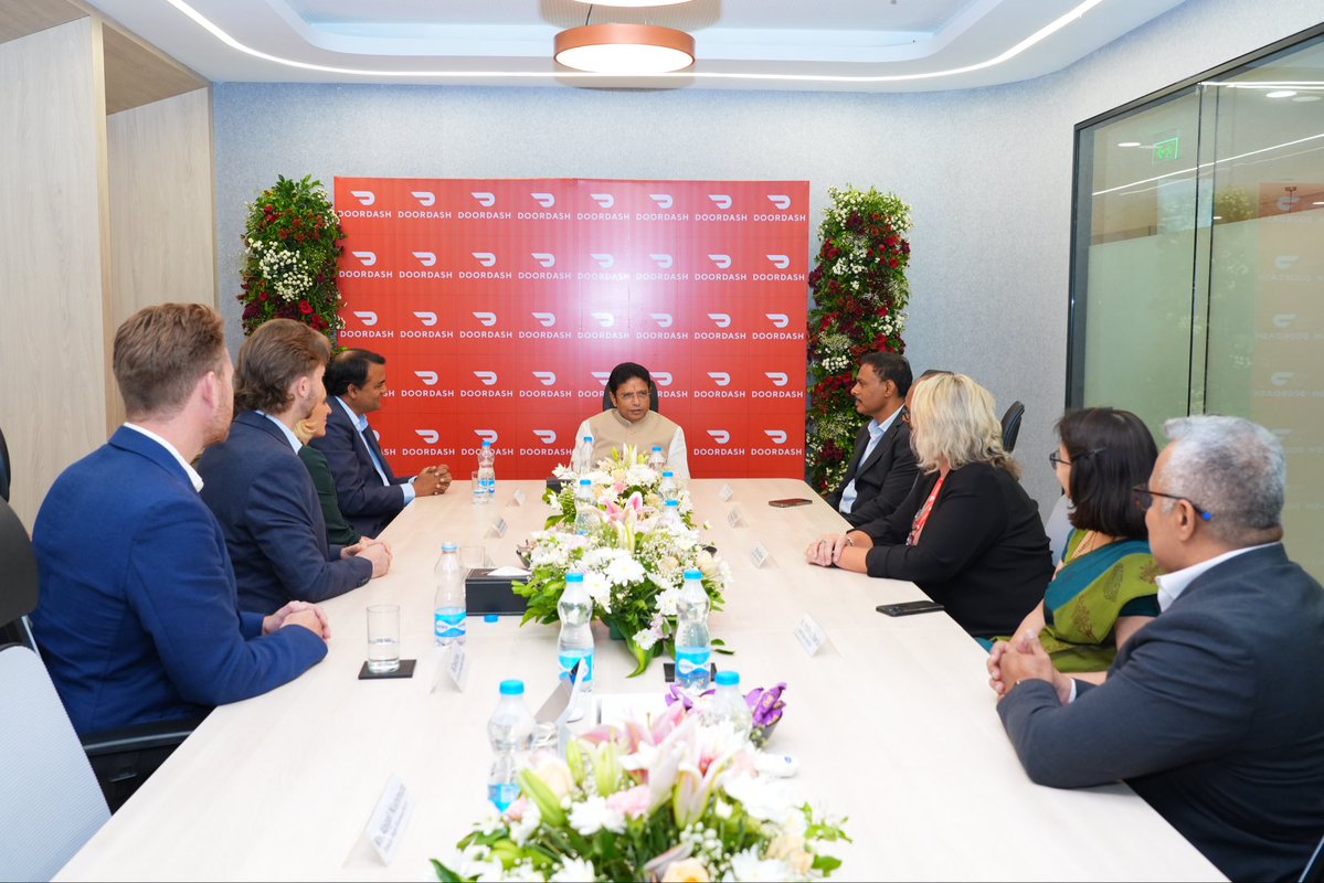 OffDSB's tweet photo. It was a pleasure to inaugurate @DoorDash first India talent hub in Hyderabad today, marking a significant addition to the city’s growing hyperlocal digital commerce ecosystem.

DoorDash is one of the world’s top three and the leading player in the U.S., with over 65% U.S. market share, operations across 40+ countries and more than $100 billion in Marketplace Gross Order Value (GOV) in 2025. The Hyderabad hub is expected to scale to 3,000+ professionals, with teams here supporting DoorDash’s global operations and serving consumers across markets around the world. Hyderabad will also be one of only three owned DoorDash Customer Experience and Integrity hubs globally, alongside Tempe, Arizona, and Mexico City.

This is exactly the kind of global capability we want to build in Hyderabad, bringing high-value work, global platforms and opportunities for our talent to work on businesses serving markets around the world. DoorDash joins a growing ecosystem of digital commerce companies in Hyderabad, including Amazon, Walmart, FedEx, Zomato, Uber and Swiggy.

For Telangana, this is another step toward making Hyderabad a global hub for digital businesses to build, operate, and scale.

#software #digitalcommerce