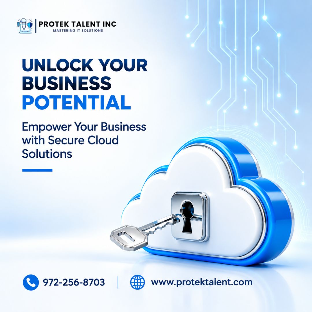 protektalentinc's tweet photo. Secure your business with reliable cloud solutions built for protection, efficiency, and growth. 

📧 info@protektalent.com
📞 972-256-8703
🌐 https://t.co/4jEXRXZiXm

#ProtekTalentInc #CloudSolutions #CloudSecurity #BusinessGrowth #ITSolutions https://t.co/cSLG4pIY8c