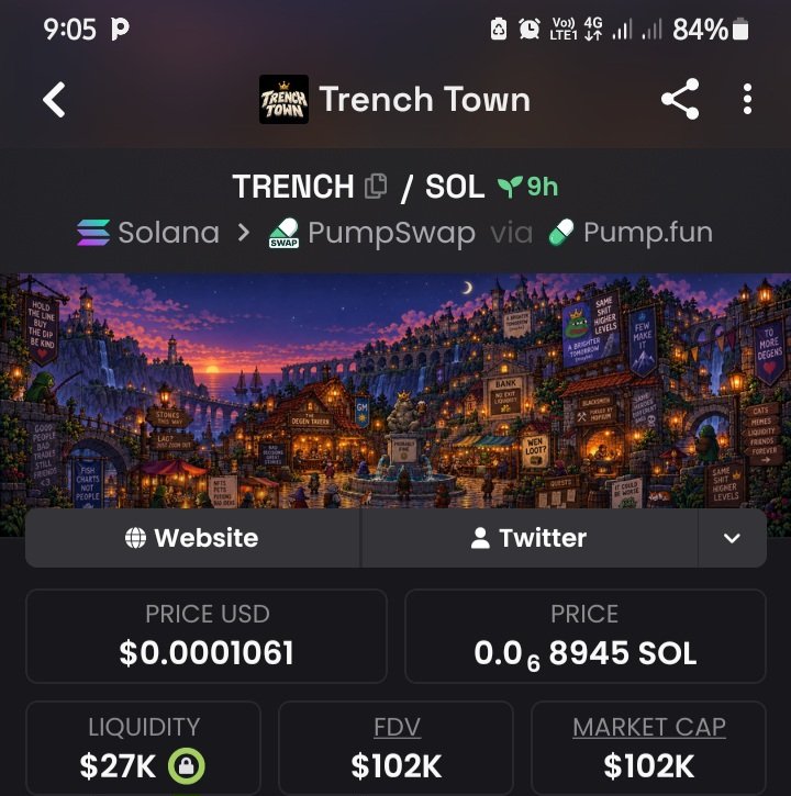 1_ALPHADESK's tweet photo. Secured a massive move with $TRENCH

Entry:$12k
Peak:$102k
Profit:8.5x Profit 

Don't miss the next one-catch these opportunities first in my private TG!

#Solana #CryptoMarket #memecoin https://t.co/3BNzizjjwO