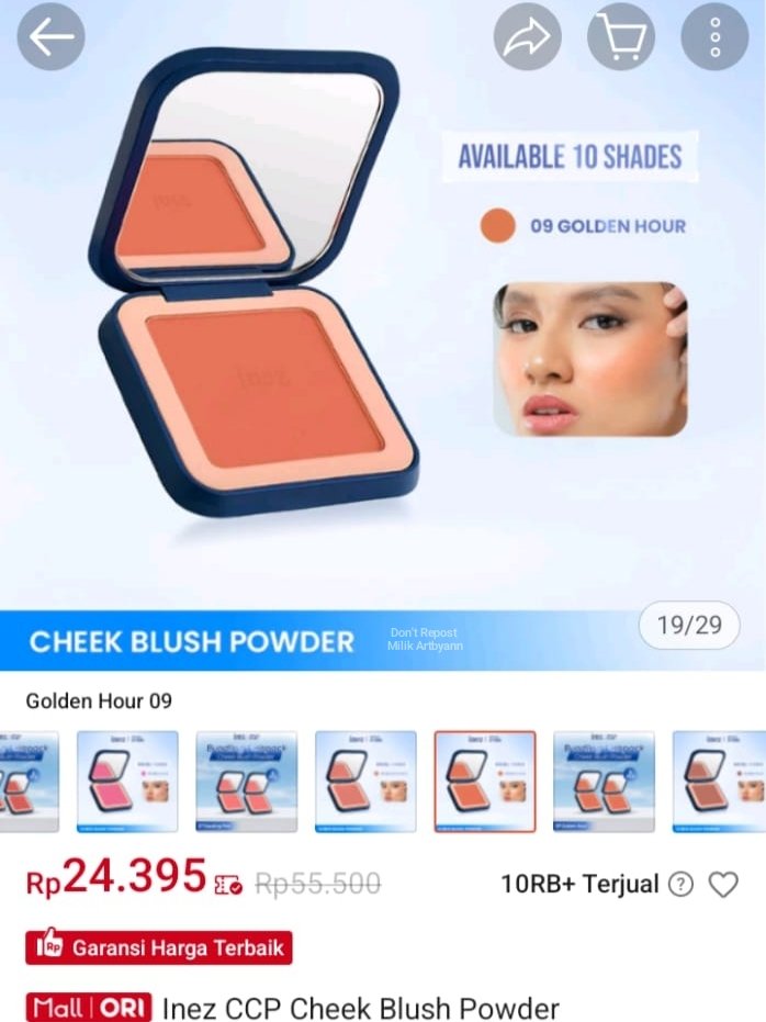 Artbyann_'s tweet photo. inez lagi harga ambyar 7k udah dapet color corrector 😭😭😭😭 https://t.co/9yg1KI3mca