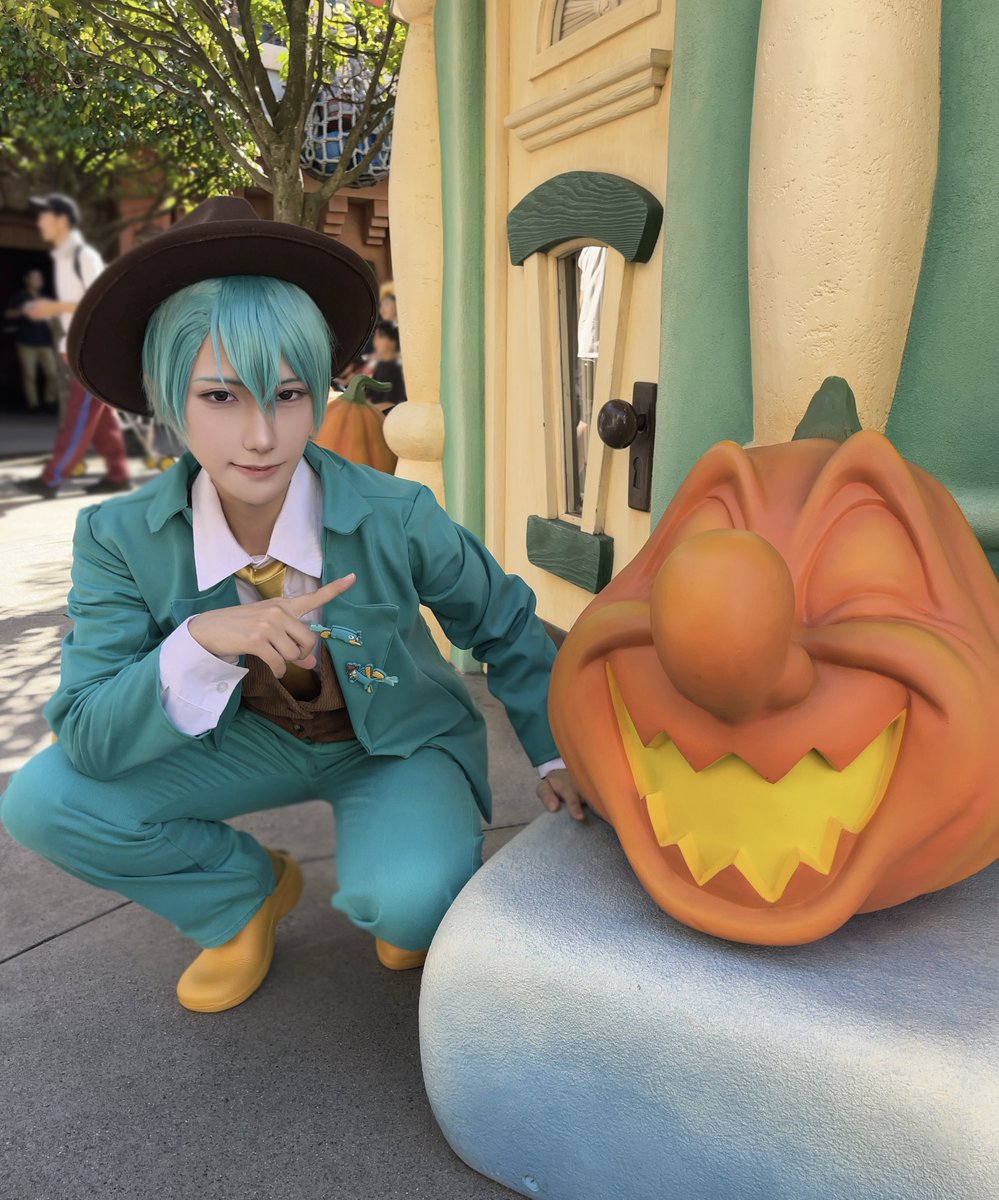 pamocos's tweet photo. ⚠︎擬人化 エージェントP
あれ、ペリーどこだ❔
#Dハロ仮装 #Dch仮装 https://t.co/0Wn8V1ON8l
