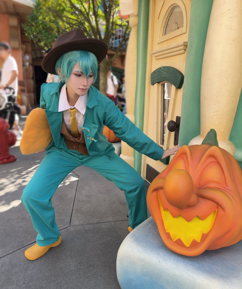 pamocos's tweet photo. ⚠︎擬人化 エージェントP
あれ、ペリーどこだ❔
#Dハロ仮装 #Dch仮装 https://t.co/0Wn8V1ON8l