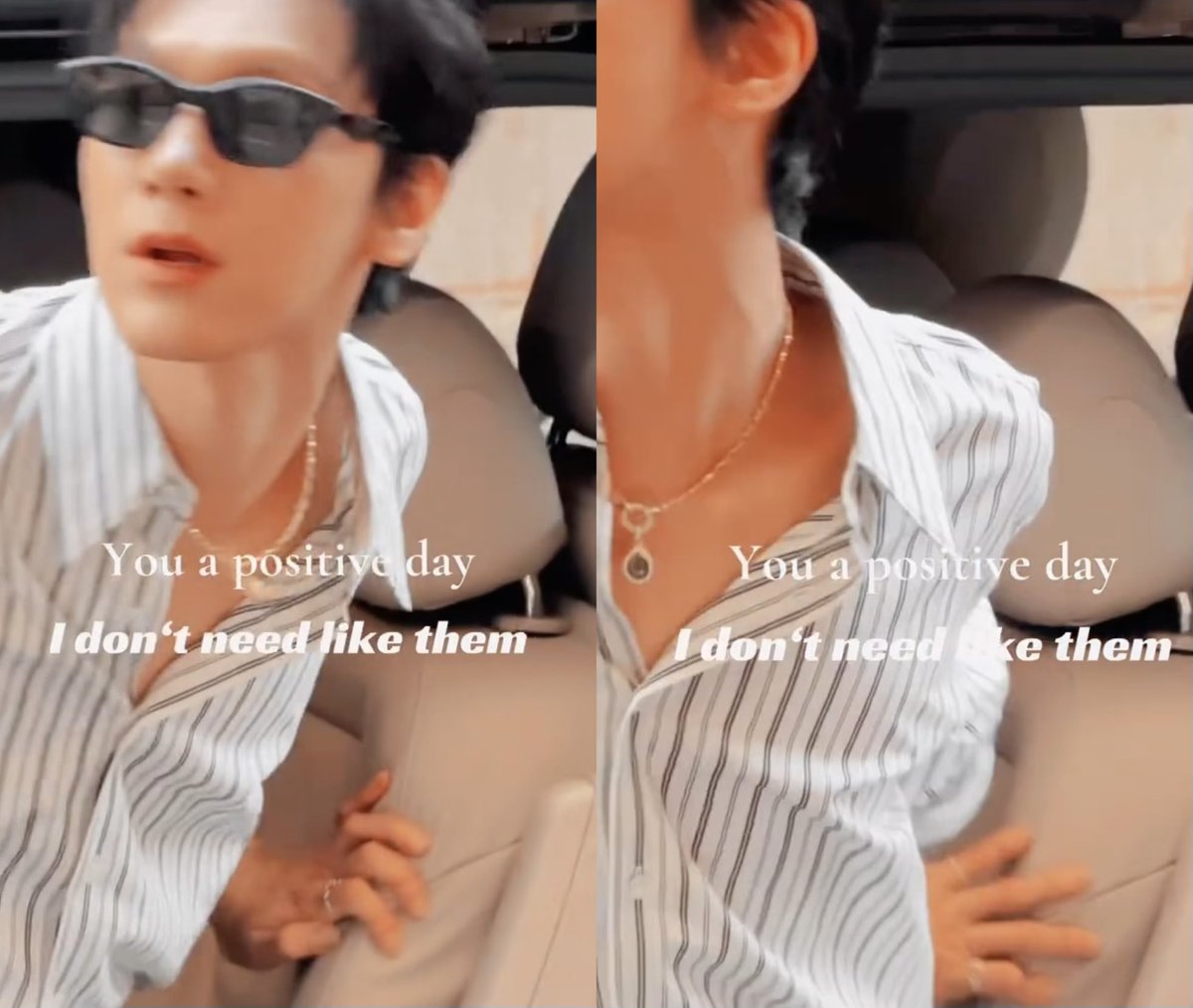 olalacool's tweet photo. ในลุคสบายๆ ไม่เคยปล่อยสร้อยพระคุณแม่ห่างข้างกายเลยจริงๆ🙏🏻💜
TEN AT SAINT LAURENT SUMMER27  #TENforYSLPFW27 #SaintLaurentxTEN https://t.co/YVBms8vstz