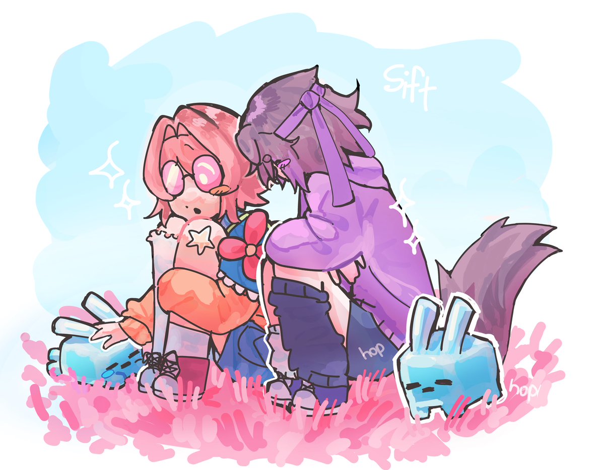cloudycloudye's tweet photo. Sift bunnies are so cute 😭 !
#squiddofanart #wifiesfanart https://t.co/Q1i9k3rutP
