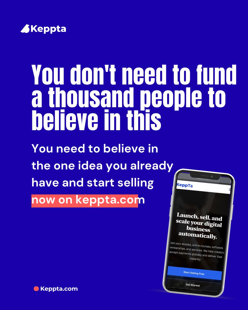 usekeppta's tweet photo. Elumelu didn't build a bank. He built a philosophy and backed thousands of entrepreneurs to prove it 👀
You don't need to fund a thousand people to believe in this. You need to believe in the one idea you already have.
Get started at 👉 https://t.co/Og6nN4RVh5

#keppta #creatoreconomy #entrepreneurmindset #starttoday #sellonline #digitalcreators