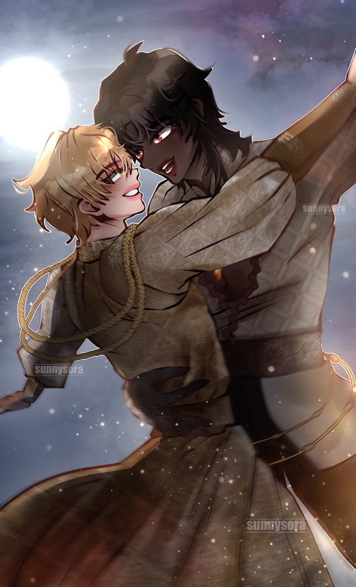 sorrhys's tweet photo. Dance under the stars✨
✧
#ocart #bl #webtoon #smallartist #blmanhwa #yaoi https://t.co/AmIHjE9xA8
