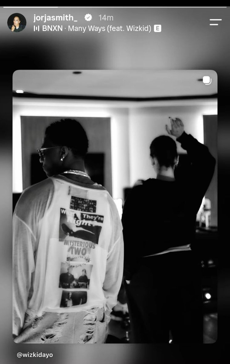 wizkidgirlie's tweet photo. I knew it another Wizkid &amp; Jorja smith otw!! 💃

Via Jorja Smith Instagram ❤️ https://t.co/MJqq0iJdwg