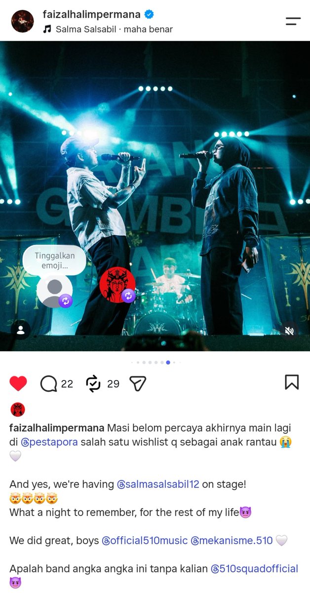 raaacadut's tweet photo. NANGISS, di beberapa slide ada muka Salma🥹 
ayo saya siap nunguin rilis collabnya (yang dibahas pada saat duduk bersama dalam foto itu) dan yash semua manusia yang ditemui Salma di panggung tuh beneran sebaik itu sih, jadiin lagu Salma sebagai bakcsound misalnya🥹🫶🏻 https://t.co/38gPIRS1is