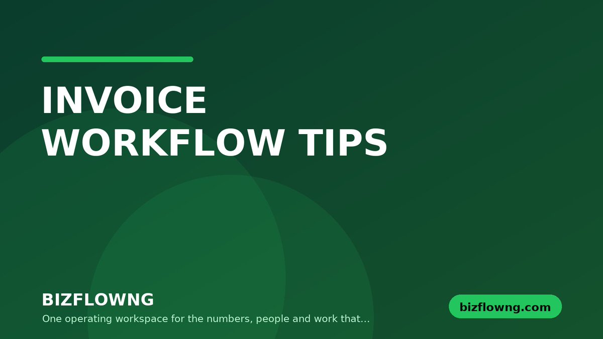 BizflowNG's tweet photo. Business operations check:
Staff and payroll workflows can sit alongside invoicing and day-to-day business operations in one operating workspace. https://t.co/YID5rOUFUj
#NigerianBusiness #BusinessOperations #Invoicing https://t.co/E1Gty7M1md
