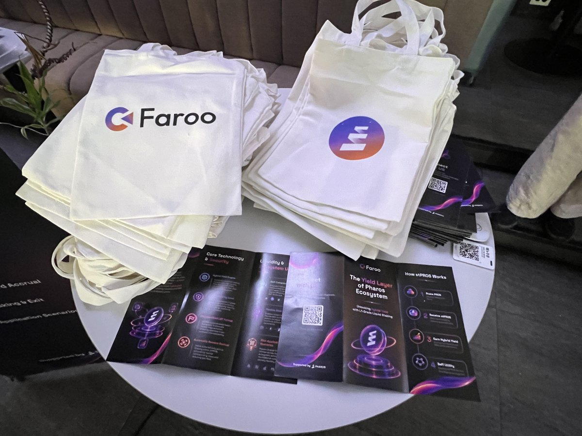 Farooxyz's tweet photo. Faroo on stage with @pharos_network at KBW 2026 🇰🇷

Great conversations and even better connections in Seoul 📸 https://t.co/N3kk6PnxXF