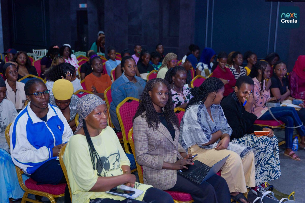 NextCreata's tweet photo. Isaac Mukasa took Cohort 5 participants through scriptwriting and content production, helping them understand how to turn ideas into well-structured stories and engaging content.

#YoungAfricaWorks #CREATE #NextCreata https://t.co/0M0u7fr31g