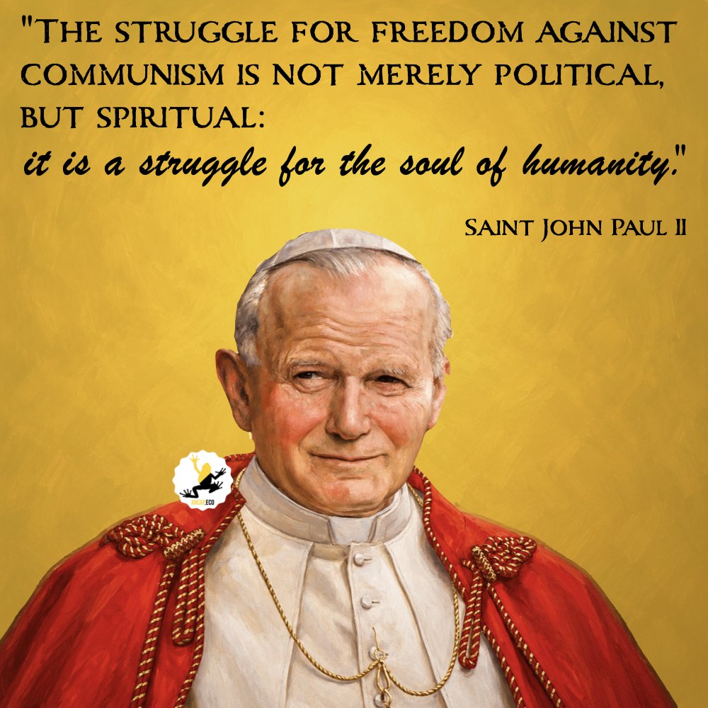 LibEnviron's tweet photo. #AnarchoCapitalism #Communism #JohnPaulII #Libertarianism https://t.co/TaH6xVEOTP