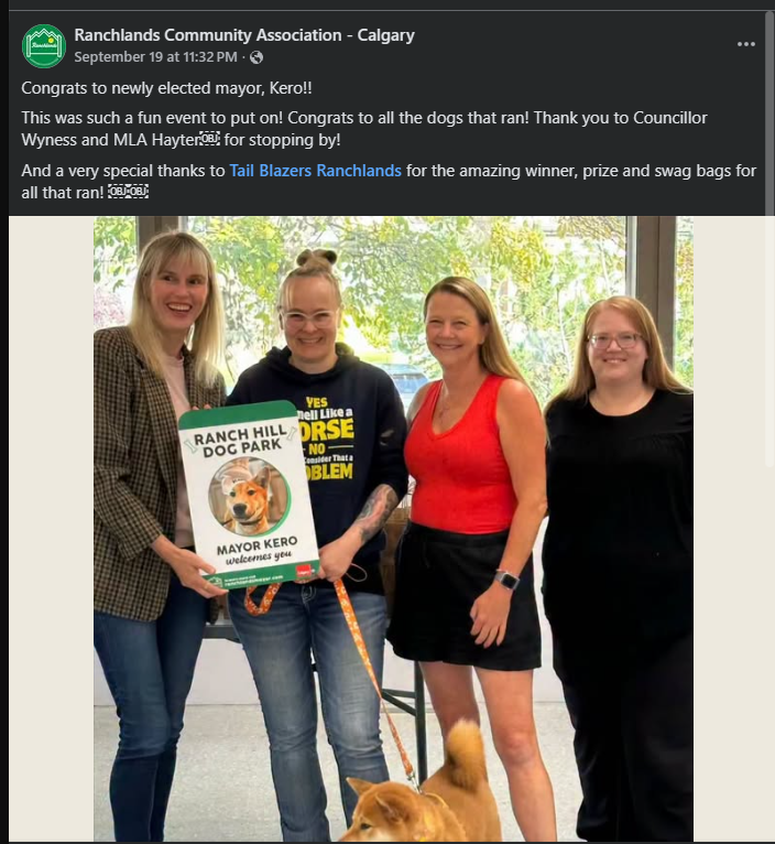 czs_fortune's tweet photo. SHIBA INU JUST BECAME MAYOR OF RANCHLANDS

This is only a few hours old, dog named "Kero" was just crowned a Dog Mayor.

https://t.co/7W03VYIcS3

https://t.co/B2jXvUOucb https://t.co/yojCC0d6D4