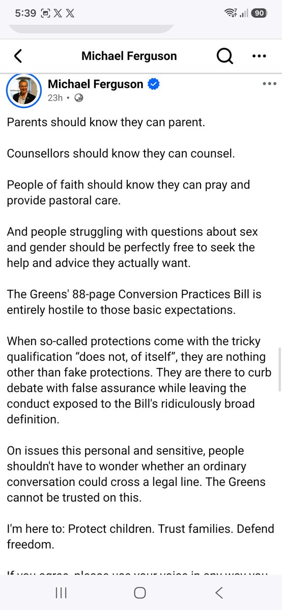 MrMagoo92023's tweet photo. #MichaelFergusonMP
'I'm here to protect children" 🤣🤣

https://t.co/e1hOiMELq5

The then Tas police minister greenlighted a state funeral for pedo cop Paul Reynolds, but hey as long as you're there to protect children.

Fergo, please provide the Hansard records where you slammed @TasLiberal for protecting pedos by amending the CoI Act in March 2021.

#politas