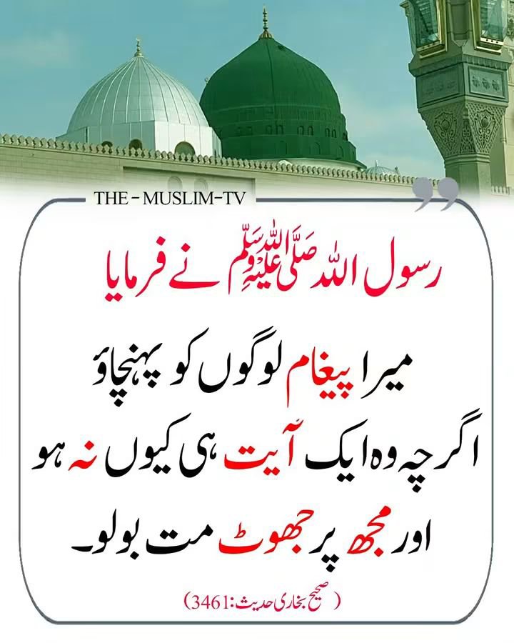 Ajmal_804's tweet photo. رسول اللّٰہ ﷺ نے فرمایا https://t.co/dwNLF4k7Sf