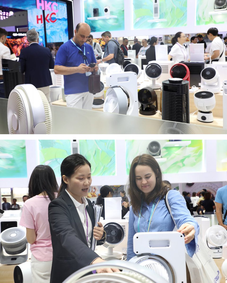 SZLC1993's tweet photo. Q4 sourcing sprint is on📢
See real‑unit demos in‑person this October.

📍HK Electronics Fair Oct 13‑16 ｜1B‑A12
📍Canton Fair Oct 15‑19 ｜3.2I24‑28, 3.2J07‑12

Flexible OEM‑ODM. Come discuss your project.

#CantonFair #HKElectronicsFair #homeappliance #trending https://t.co/u822PAwGFz