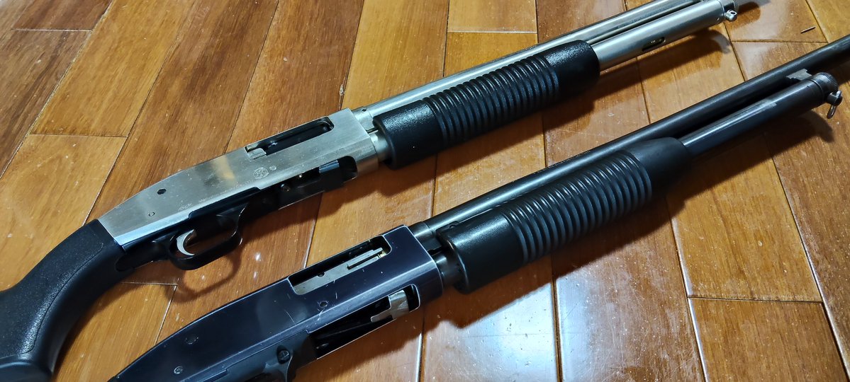 LEGREE64's tweet photo. 無可動マーベリックM88
マルシンモスバーグM500 https://t.co/N3DLTTRrXH