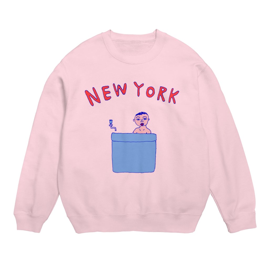 nkrsgodesign's tweet photo. この秋おすすめ！＜ドラマ衣装着用デザイン＞ダジャレデザイン「にゅーよーく」＜NEWYORK＞＊このデザインがドラマあのキスの衣装に使われていた模様、松坂桃李さんがきてるの���たよお #スウェット https://t.co/Y5eZqH4jmo
