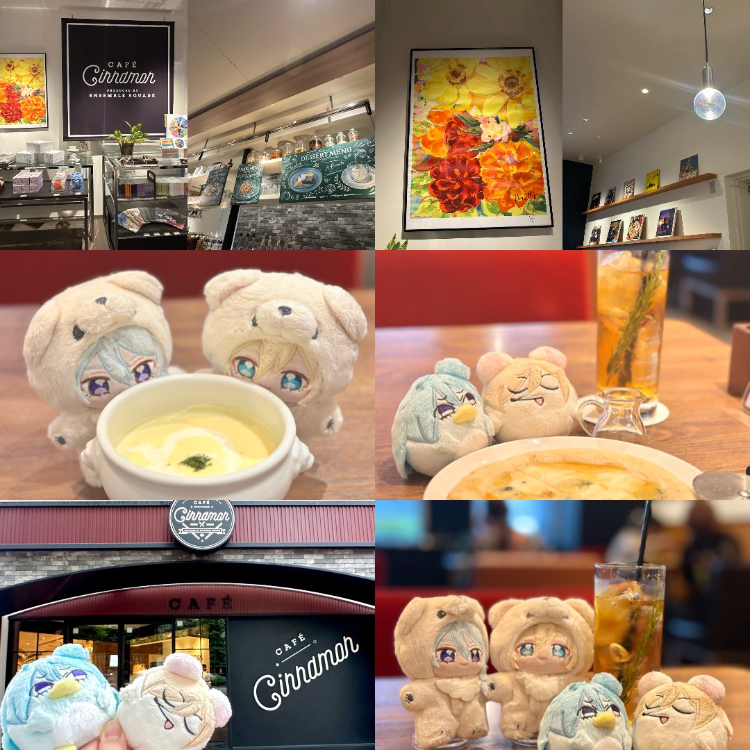 ruriilonotami's tweet photo. 閉店までにあと何回行ける？今月2度目のカフェシナモン☕️

今日は復刻メニューのクワトロフォルマッジとコーンスープ
コーンスープめちゃくちゃ美味しかったー🌽
おかわりしたいくらい！(お腹いっぱいで無理だった）
えいちゅがはちみつをかけてくれましたっ🤣
ドリンクはBright meupモクテル🍸 https://t.co/37k1bYzuE4