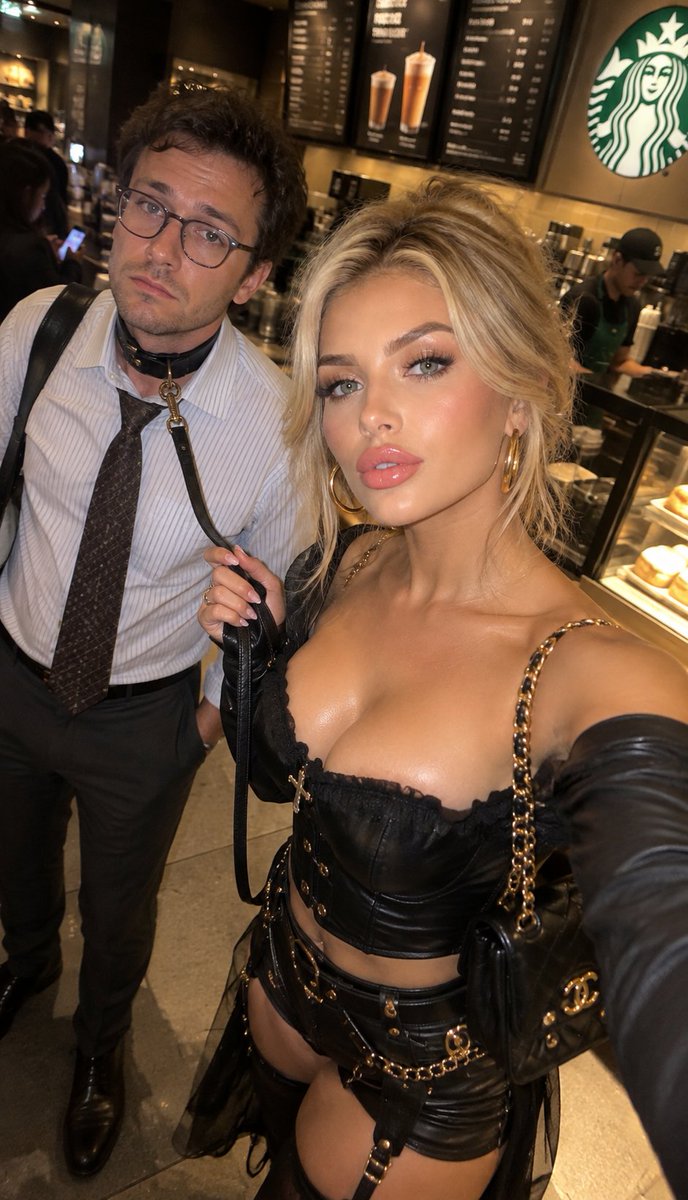 jenniferwhitehi's tweet photo. Coffee run with my favorite bitch ☕🖤 #findom #paypig #blonde https://t.co/ruU7q0JAK1