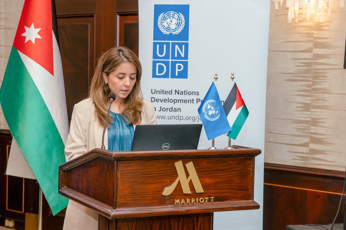 UNDPJordan's tweet photo. Access to digital financial and banking services is only the starting point.
Meaningful inclusion depends on whether women can use these services safely, confidently and regularly to support their businesses and economic activities.
@UNDPJordan  and the @UNDP -hosted @BetterThan_Cash  , in collaboration with UNDP’s Regional Bureau for Arab States, convened the regional learning exchange, “From Pilot to Policy: 
Lessons from Jordan for Advancing Women-Centred Digital Financial Inclusion Across the Arab States”.
The exchange brought together policymakers, regulators, financial service providers, women entrepreneurs, development partners and practitioners. 

Drawing on the SDG Digital Finance Ecosystem Assessment, the Jordan Valley pilot and perspectives from across the region, discussions focused on the practical policy, product, infrastructure and financial capability measures needed to close the gap between access, initial adoption and sustained use in Jordan, while drawing lessons that can inform women-centred approaches across the Arab States.