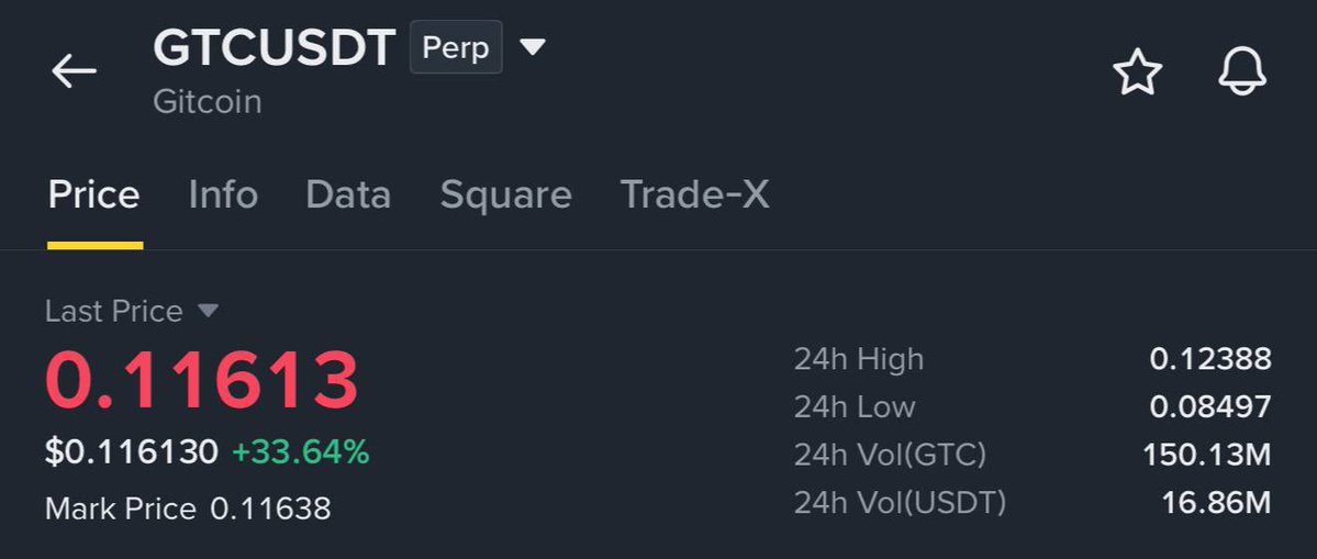 TRADE - $GTC / $USDT

✍️ Entry Price - $0.1161

TARGET 1 -  $0.13
TARGET 2 - $0.15
TARGET 3 - $0.17
TARGET 4 - $0.20

🛑 Stop Loss Must Use - $0.090 
 [📷](http