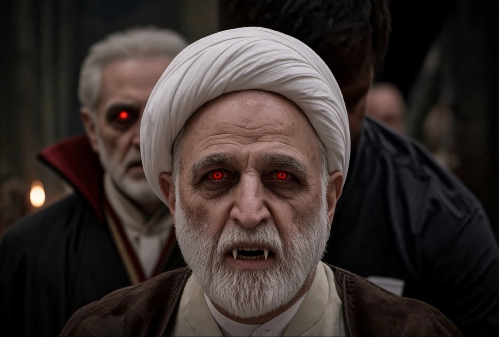 Torang2n's tweet photo. لعن و نفرین میلیونها ایرانی بر تو حرامزاده خون‌آشام! https://t.co/gEpud3XIwE