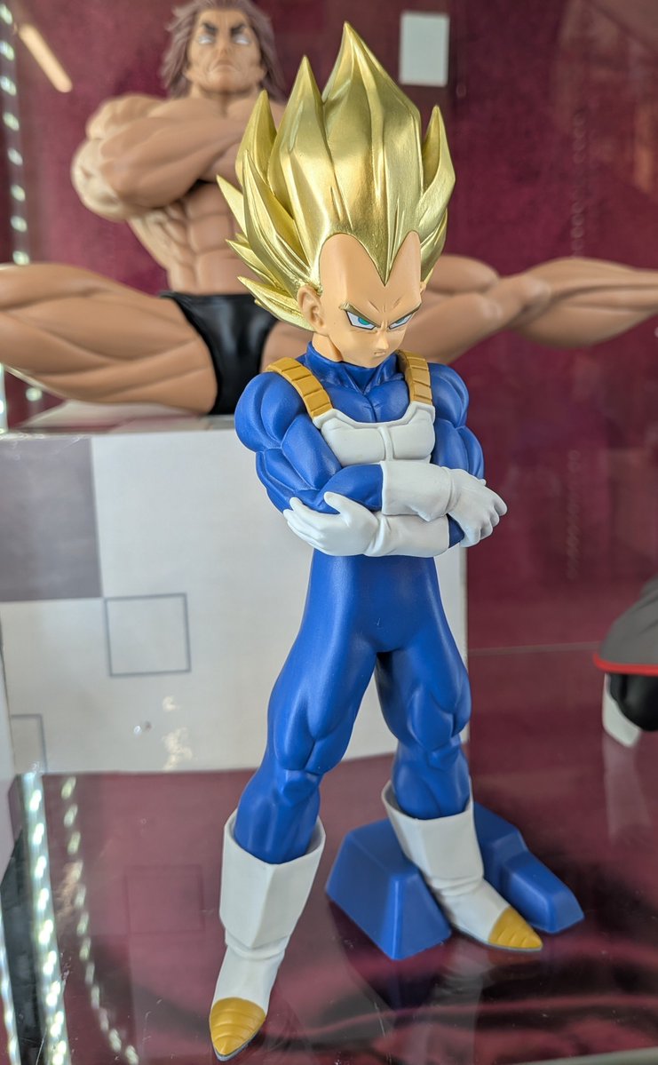 guernicass4's tweet photo. ドラゴンボールZ BLOOD OF SAIYANS-超サイヤ人ベジータ-

10月15日登場予定プライズ

アドアーズ渋谷店にて展示中！ https://t.co/pHGLC5jnqu