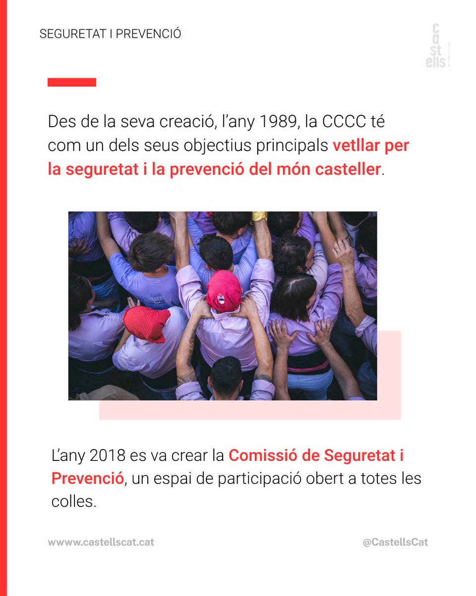 CastellsCat's tweet photo. Aquesta setmana a #reCCCCursos: quants cordons hauria de tenir una pinya?

El nombre de cordons varia segons l’estructura. Al web de la CCCC trobareu orientacions sobre el dimensionament de les pinyes recollides a partir de l’enquesta de 2020 ⤵️ https://t.co/v7z9hDP0Ag

#castells https://t.co/kUtBVMZiF1