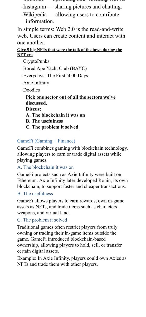 Favourekene9's tweet photo. 1. In your own words talk about 
A. tokenization 
B. 3 real world asset that can be tokenized 

2. Explain with examples
A. Web 1
B. Web 2 

3. Give 5 big NFTs that were the talk of the town during the NFT era

4. Create a meta mask wallet address #cryptowithshola https://t.co/Re1nZBjYIV