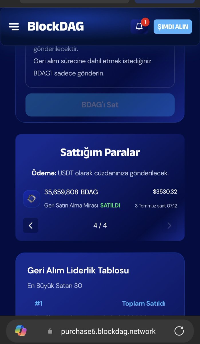 AnarTuran5's tweet photo. @blockdagnetwork Satışlarım bunlar 1 ekimde cüzdanıma satış ücretlerim gönderilecek denildi https://t.co/EFWVftzCdO
