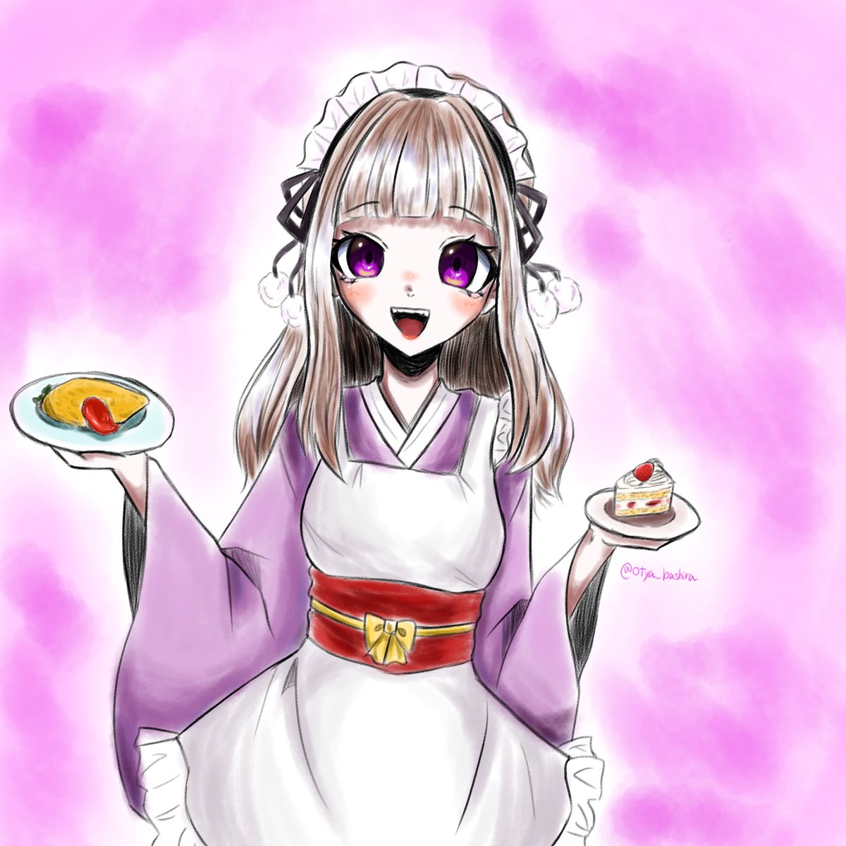 otya_bashira's tweet photo. こちらは最近アイビスで描いたイラストです✌️ https://t.co/MmlLChRGBe
