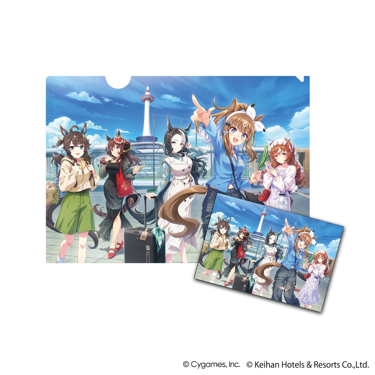 travel_popup's tweet photo. 【京都会場グッズをご紹介！】
京都のキービジュアルを使用したグッズが登場します！
公式BIGシルエットTシャツ　¥5,500
公式チケット風カード　¥550
公式クリアファイル&amp;ポストカードセット　¥1,200
ぜひ会場にてお手に取ってご覧ください！

詳細はこちら✨
https://t.co/cojJ3BJZ9R

#ウマ娘 https://t.co/WBtScXySEz