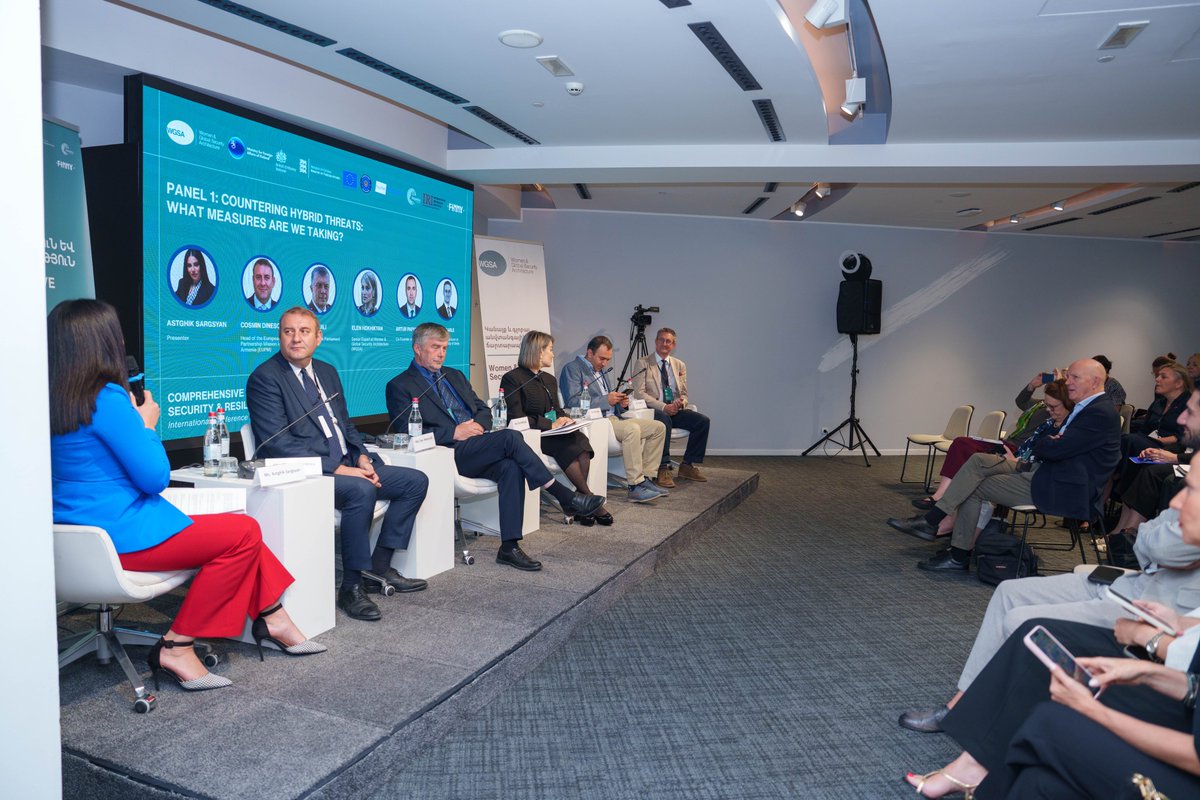 WGSA_inAction's tweet photo. "From Strategy to Action": The 3rd Annual Two-Day International Conference "Comprehensive Security &amp; Resilience — 2026" Held in Yerevan

🔗 More: https://t.co/i8xssxK8XO https://t.co/USLhYsr59F