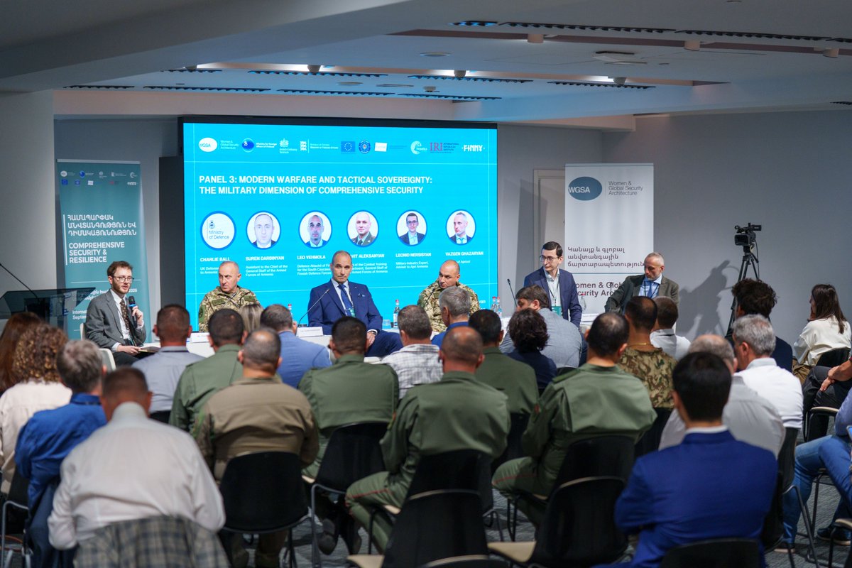 WGSA_inAction's tweet photo. "From Strategy to Action": The 3rd Annual Two-Day International Conference "Comprehensive Security &amp; Resilience — 2026" Held in Yerevan

🔗 More: https://t.co/i8xssxK8XO https://t.co/USLhYsr59F