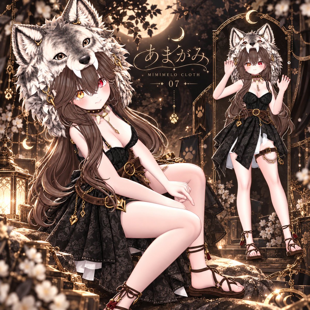 mimimelo_Art's tweet photo. 🍓甘いやつはかんじゃいます！
新作おしらせ🐺

📷RT＋フォローイベント RT＋フォローしてくれた中から 3名まで「フルセット」をプレゼントします。
応募は ～10.05 (月) 15:00まで

【50% Sale】 あまがみ 【19アバター対応】
https://t.co/IOYvlK3ihe 
https://t.co/sP1gOiQp2V

#booth_pm #MimiMelo https://t.co/CPZZ72QEGZ