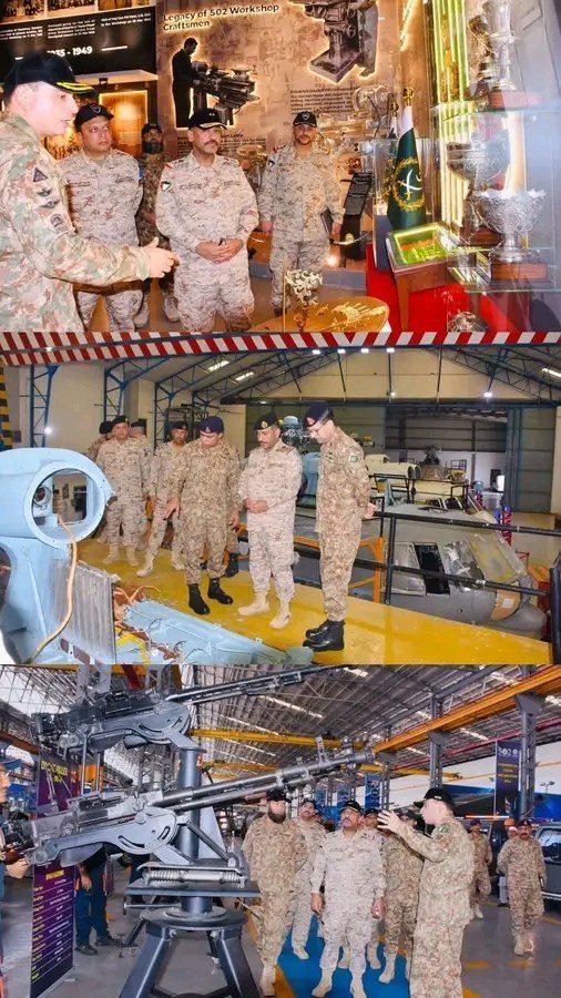 RaadulPakistan's tweet photo. A high-level Kuwaiti military delegation led by Major General Salah Al-Azmi conducted an official visit to Pakistan. Discussions focused on defense cooperation, defense logistics, technical fields, supply of military equipment, and more https://t.co/iC9urAP645