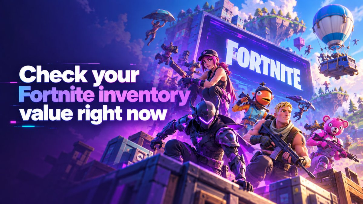 als20191's tweet photo. Find out the estimated worth of your Fortnite inventory today

Check your value here: https://t.co/NTkpaUSOpr

#fortnite #highstakesclub https://t.co/Hc4v5gfZbL