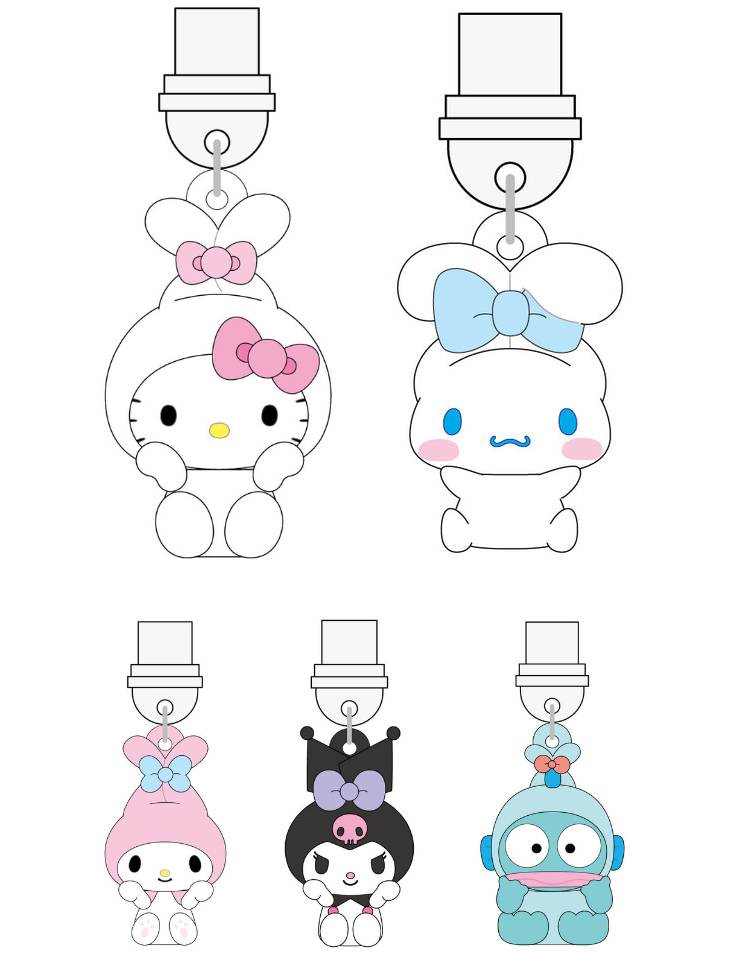 sanrio_oshikatu's tweet photo. ＼⚠️予約受付開始📣🆕／
グルマンディーズ『サンリオキャラクターズ』USB Type-C 対応 マスコットコネクタチャーム、アニストで先行予約受付開始🥹🎀

USB Type-Cコネクタを可愛く守ってくれるアイテムだよ🥹🎀
パステルカラーのリボンでおめかししたキティちゃんやシナモンたちが、スマホの下にちょこんとぶら下がるデザインが尊すぎる…！耳結びハンギョドンはなかなかレアじゃない!?🐟✨
ぜひチェックしてみてね🛒

🔗Anime Store JP：https://t.co/owyeg0zyc1

📅予約受付期間：〜2026年10月11日(日)
📅発売時期：2026年12月上旬
🚚お届け予定：2026年12月中旬

#サンリオ #サンリオキャラクターズ #pr