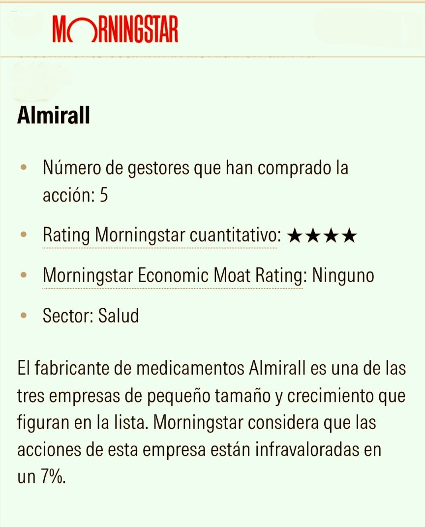 pharma_jonpi's tweet photo. ALMIRALL, Protagonista en el #EADV26 de Vienna ( 30 Sep-3 Oct )
Presentará Sus Últimos Avances en DERMATOLOGÍA Como Sponsor Gold
MORNINGSTAR Ve Sus Acciones Infravaloradas un 7%
@BSC_CNS
@EMA_News #WINLEVI @FinancialTimes #Ibex @nasdaq #EBGLYSS #KLISYRI
https://t.co/NuKQ3253Lo https://t.co/dTpCFsPv3h
