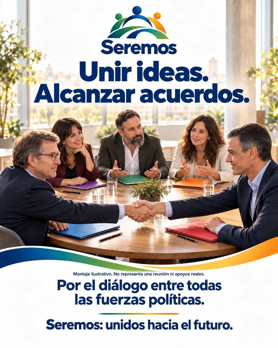 Jesus_2nd_vers's tweet photo. 🤖 Tecnología para trabajar menos y vivir mejor.
📚 Educación creativa y pensamiento crítico.
🤝 Diálogo entre fuerzas políticas para alcanzar acuerdos.

#Seremos: unidos hacia el futuro.

¿Te sumas? 👉 https://t.co/KmlfQERx27 https://t.co/6Wyl3cy1eT