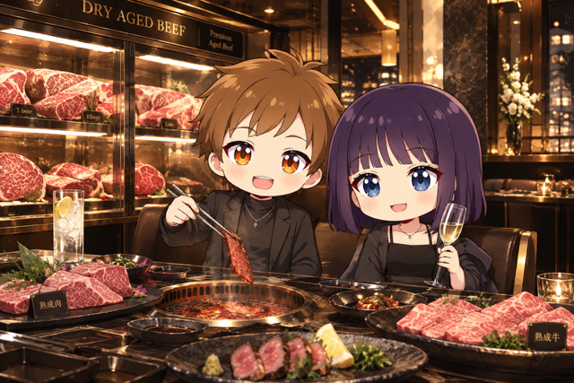 fujitomi_8740's tweet photo. 今日は 🍖#熟成肉の日🍖

じっくり熟成されたお肉の旨みを堪能…🤤
美しい霜降りに、香ばしく焼き上がるお肉🥩
特別な食事の時間って幸せですね💕

資産形成も、長い目で見ながらじっくりと📊✨

#FX自動売買 #シストレセレクト365
#熟成肉の日 #熟成肉の日 #焼肉 https://t.co/4vpl4qkKx3