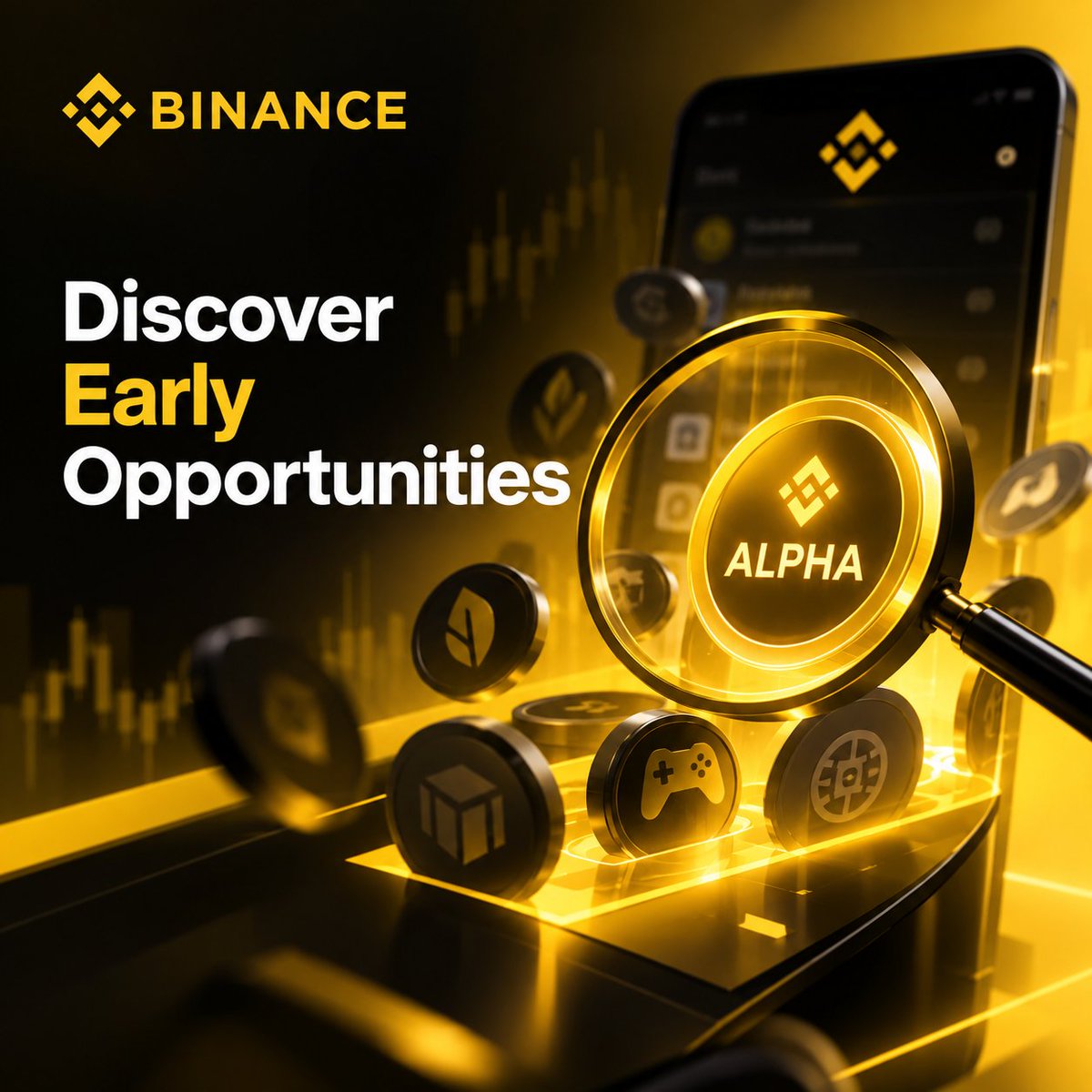 NoshyyBNB's tweet photo. Not every token you discover on Binance Alpha is meant to be a long-term winner.

And that's exactly the point.

Binance Alpha helps users discover early-stage Web3 projects before they potentially become more established.

But remember:

Alpha ≠ Binance listing.

Before buying anything:

→ Research the project
→ Check liquidity
→ Understand the tokenomics
→ Look at the team & community
→ Manage your risk
→ DYOR

Early discovery can create opportunities, but it also comes with higher uncertainty and risk.

This is not financial advice. Always do your own research and make decisions based on your own risk tolerance.

Learn more on Binance Academy:
https://t.co/44Z1cZSi2H

Join our MENA community:
https://t.co/nG5gUF1uAY

#Binance #BinanceAlpha #Web3 #Crypto #DYOR