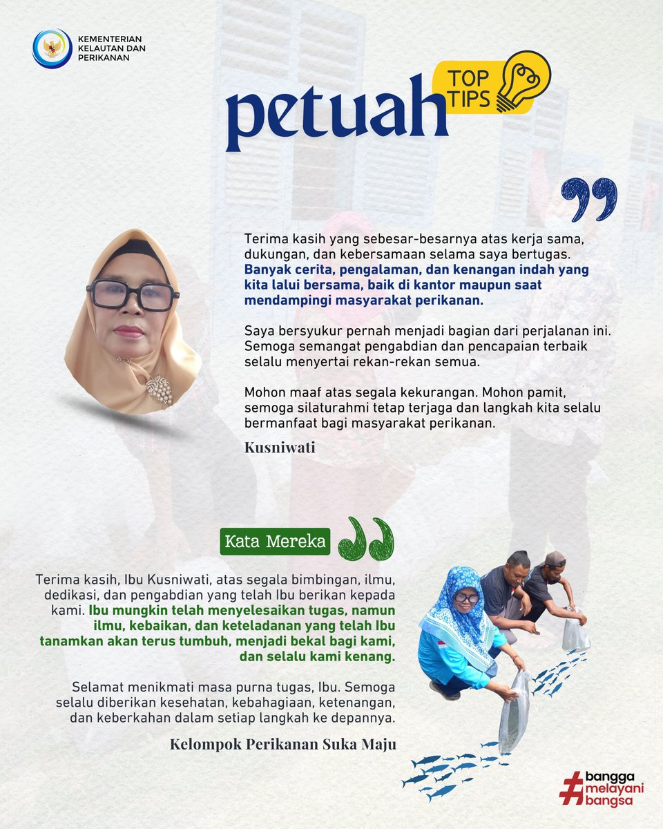 bpkp_palembang's tweet photo. 🎣 Purna tugas bukan akhir dari pengabdian.

Ada ilmu yang diwariskan, ada pengalaman yang dibagikan, dan ada jejak kebaikan yang akan terus dikenang. ✨ https://t.co/sttcxRxlqD