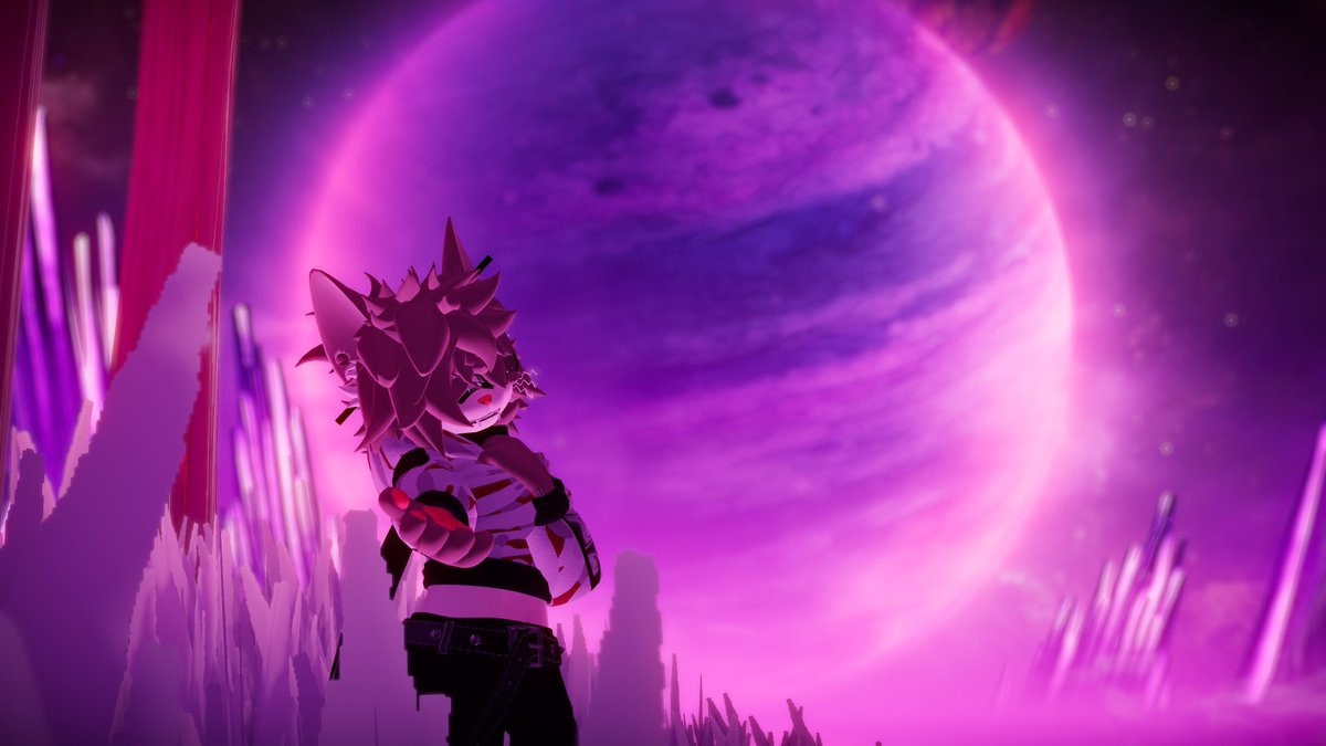 AstralFennex's tweet photo. i did have another photo, but i decided against it because the other photo had cooler lighting around the planet ;w; but here have it anyway https://t.co/iZVDwjCsBP