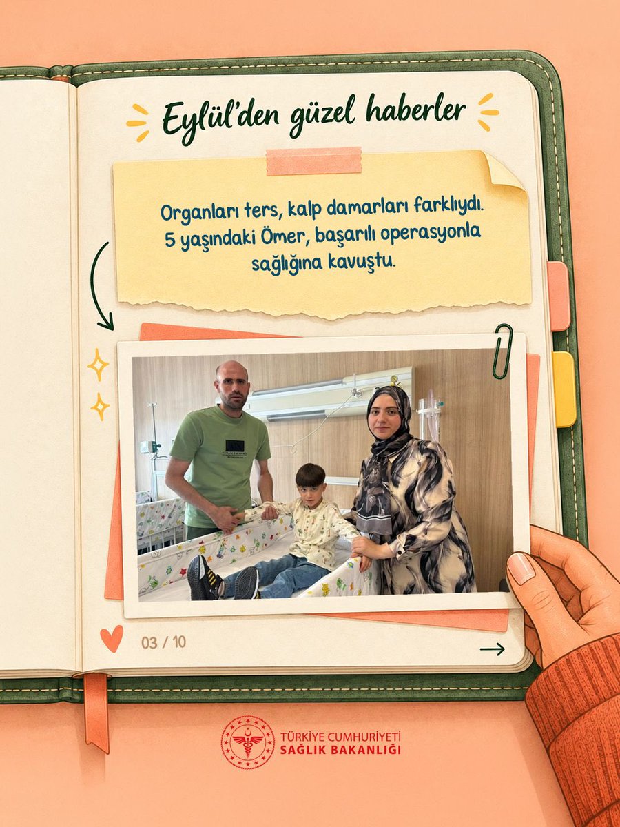 saglikbakanligi's tweet photo. Eylül ayında sağlıkta güzel şeyler oldu 💚

Ay boyunca öne çıkan güzel haberleri ve hayata geçen projeleri sizler için derledik.

Sizin en çok hoşunuza giden haber hangisi oldu❓ https://t.co/mRY4YbpPw3