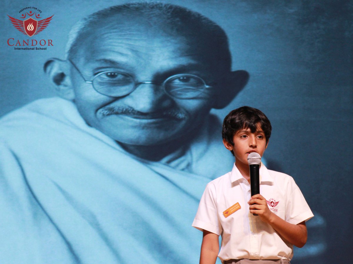 Candorschool's tweet photo. What makes a person truly powerful?
Grade 3 explored this through a lively Gandhi Jayanti assembly, bringing alive the values of truth, courage, peace, non-violence and unity. 🌿
#GandhiJayanti #MahatmaGandhi #ValuesInAction #CandorInternationalSchool #SchoolAssembly https://t.co/38IaWCg1FP