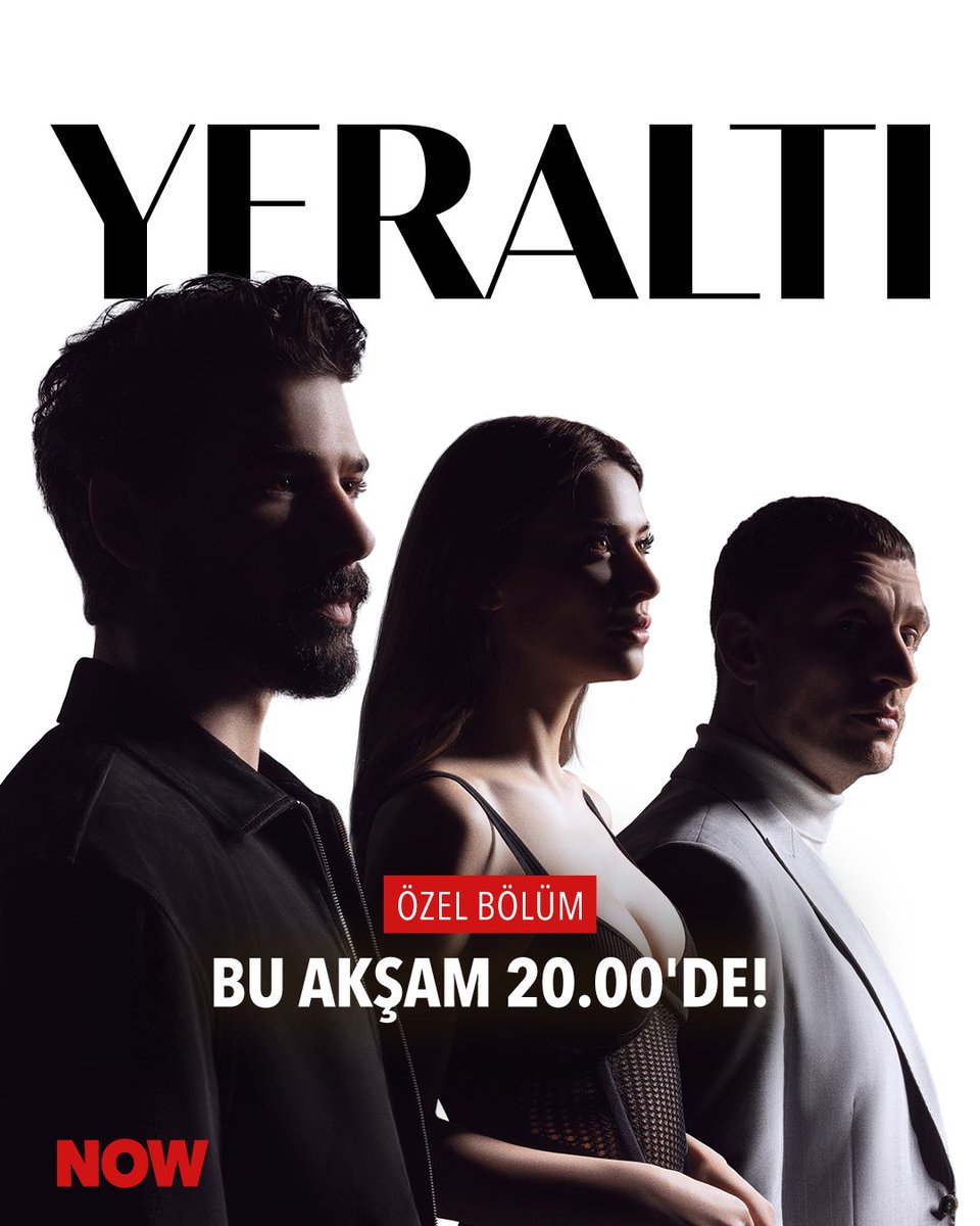 nowtvturkiye's tweet photo. Özlediğiniz #Yeraltı özel bölümüyle bu akşam, yeni sezonuyla 7 Ekim Çarşamba 20.00'de NOW'da. 🖤 @Yeralti_Dizi https://t.co/TgyPR4AGxq