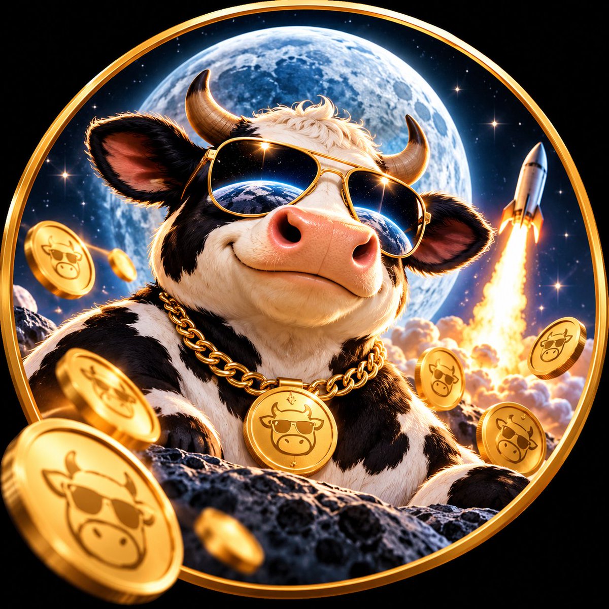 CowWentMooN's tweet photo. Cow inu is ready to send off!

Are you ready? https://t.co/7TqafuV9mP