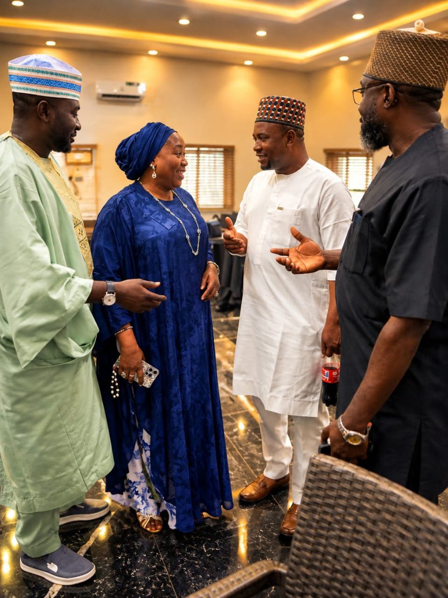 TeamAisha4US's tweet photo. STRATEGIC MEETING OF POLITICAL APPOINTEES | 28TH SEPTEMBER 2026

Hajiya Aisha Yunusa Adamu, Senior Special Assistant (SSA) on Women Affairs to His Excellency, Distinguished Senator Dr. Uba Sani, CON, Executive Governor of Kaduna State, attended the strategic meeting of Technical. https://t.co/GrHyKsLL5u